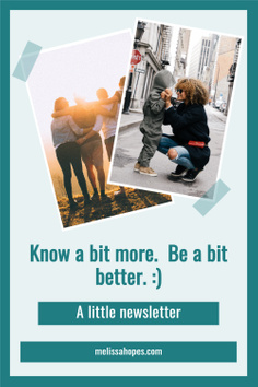 how to be a better person newsletter